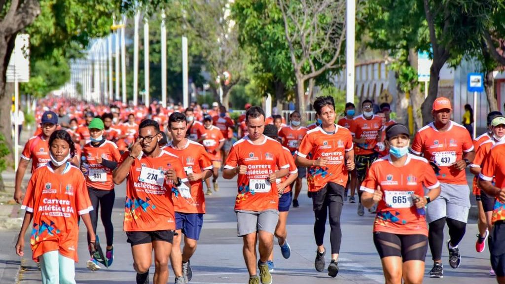 M S De Mil Personas Participaron En La Carrera K Por La Vida Y La