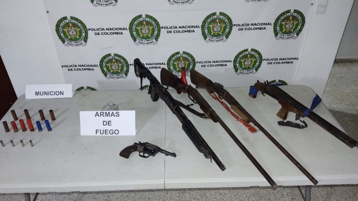 Capturan A Hombre En Tucurinca Con 4 Armas De Fuego Y Munición - Santa ...