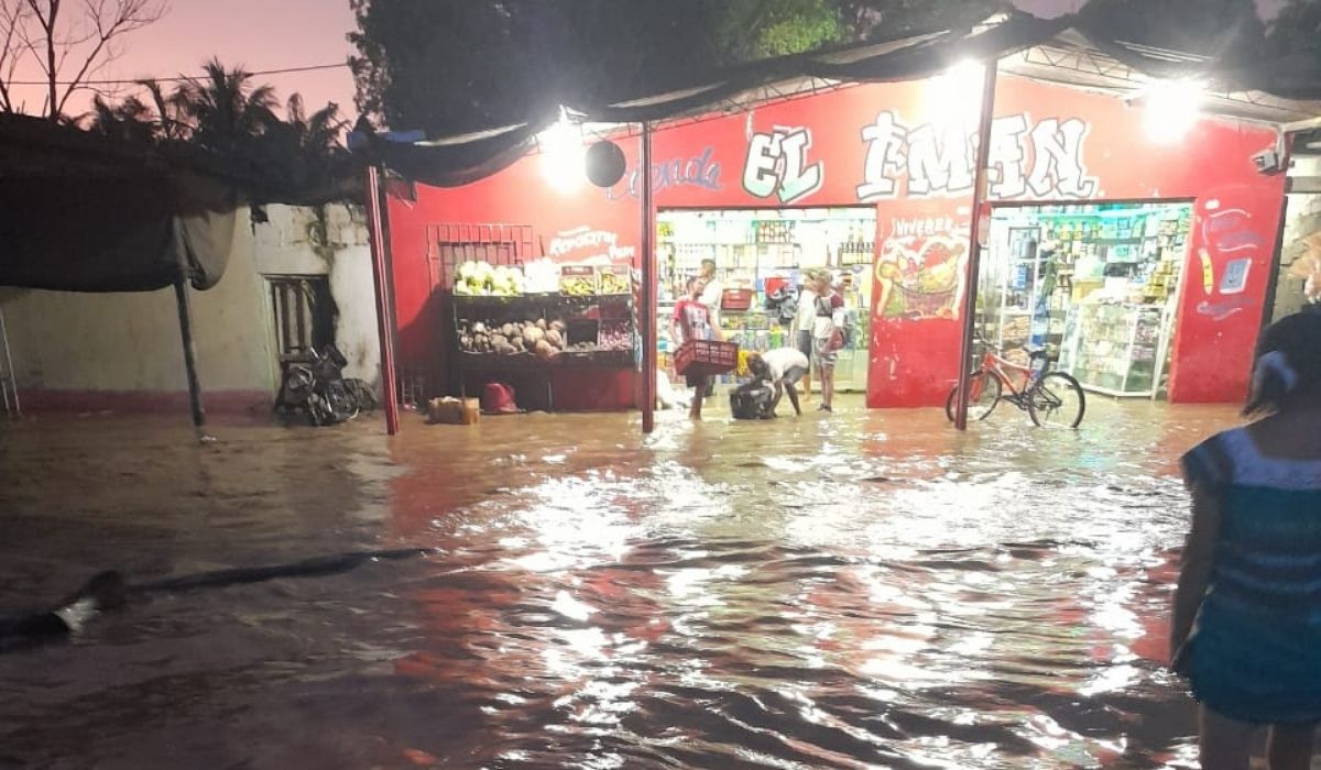 Inundaciones zona bananera