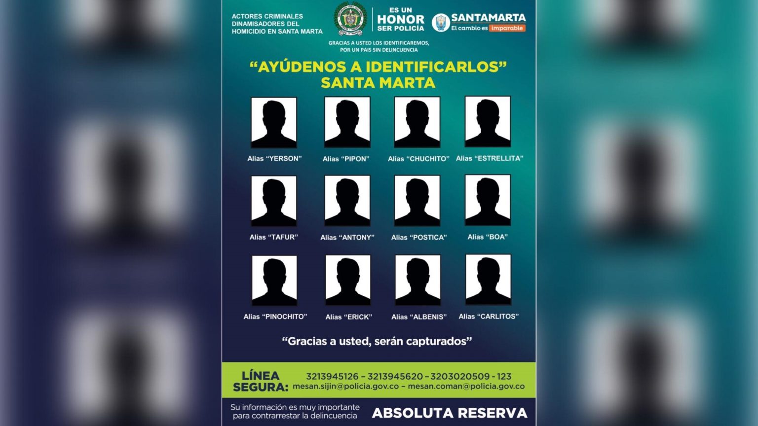 Revelan Nuevo Cartel De Los Delincuentes Más Buscados En Santa Marta Santa Marta Al Día 6269