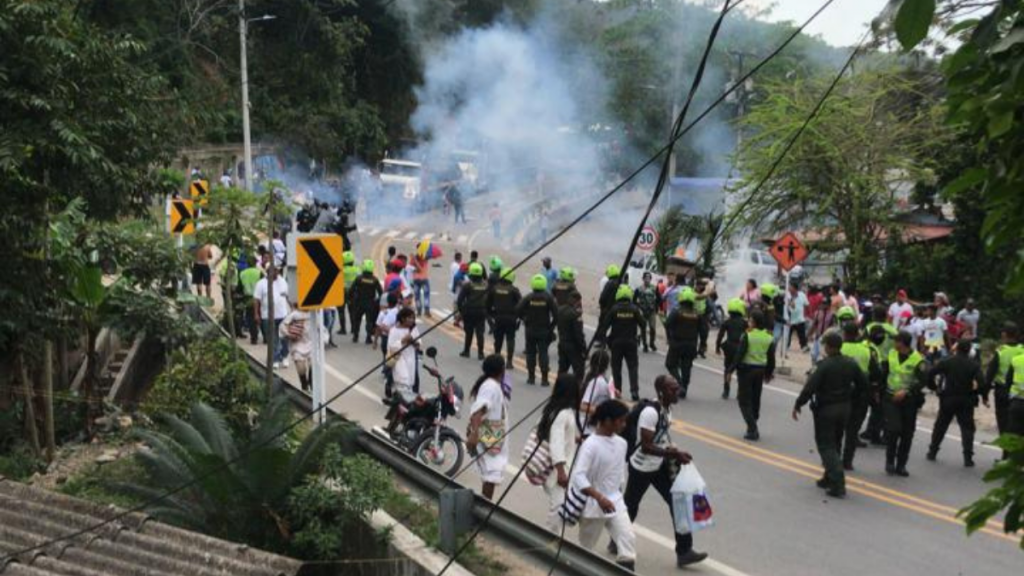 Disturbios en la Troncal del Caribe, tras protesta de la comunidad de ...