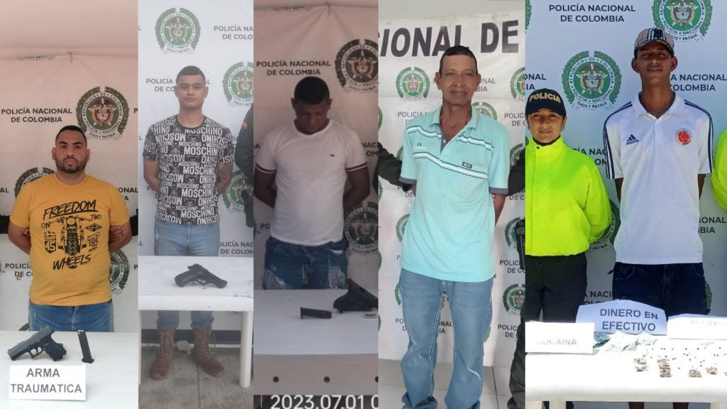 Capturan a seis personas por diferentes delitos en Santa Marta y su ...