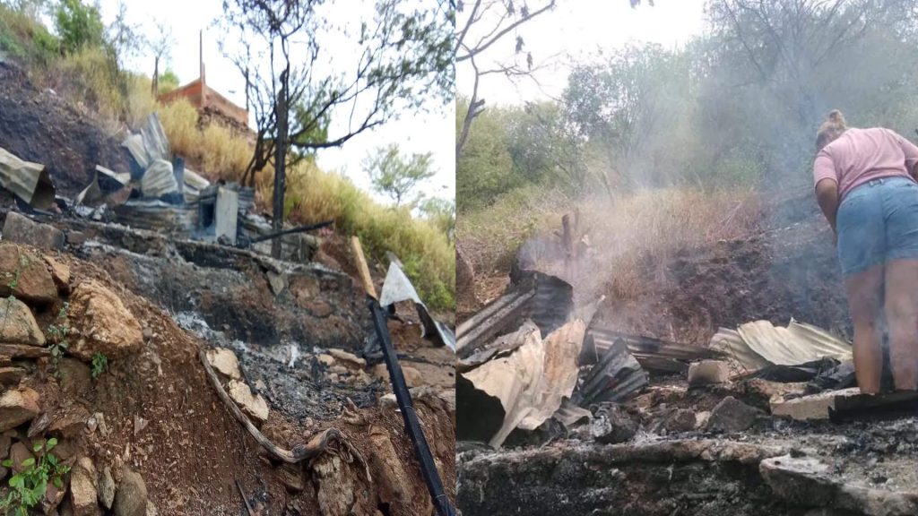 Denuncian a hombre por prender fuego a la casa de su expareja - Santa ...