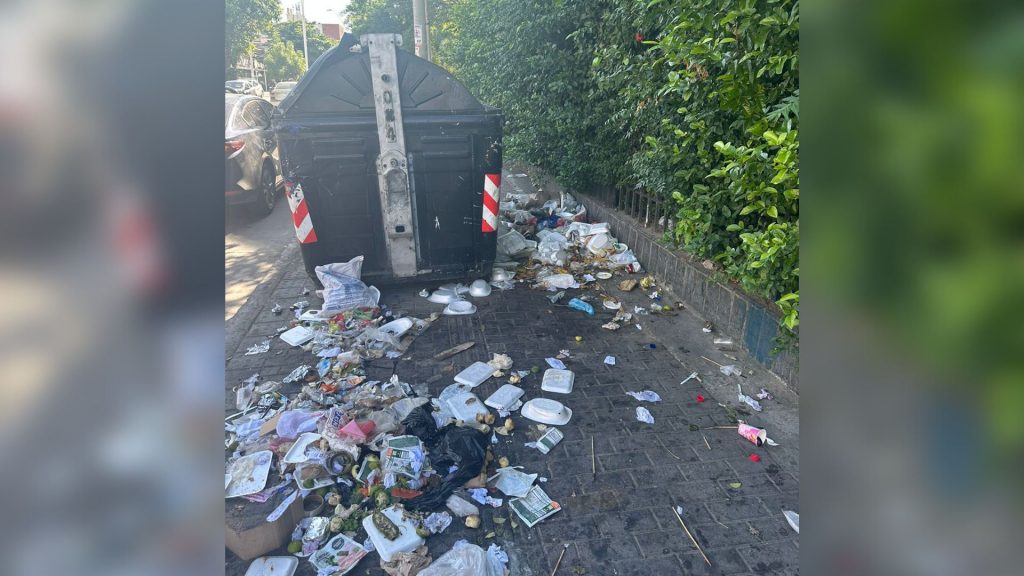 Calles de Bavaria amanecieron repletas de basura - Santa Marta Al Día